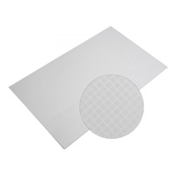 Pavimento con estructura de placa correctora 1: 5 - 1: 8, doble corrugado